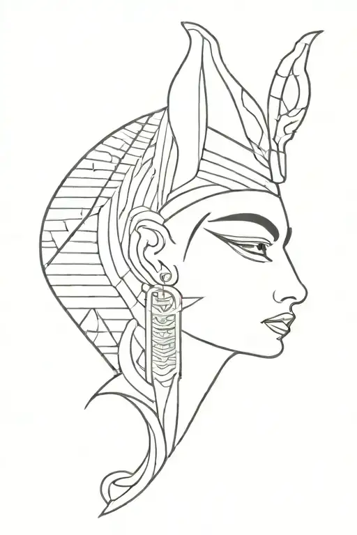 Matroesjka With Egyptian Style