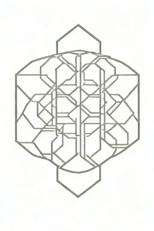 Celtic Knot Hexagon Grid