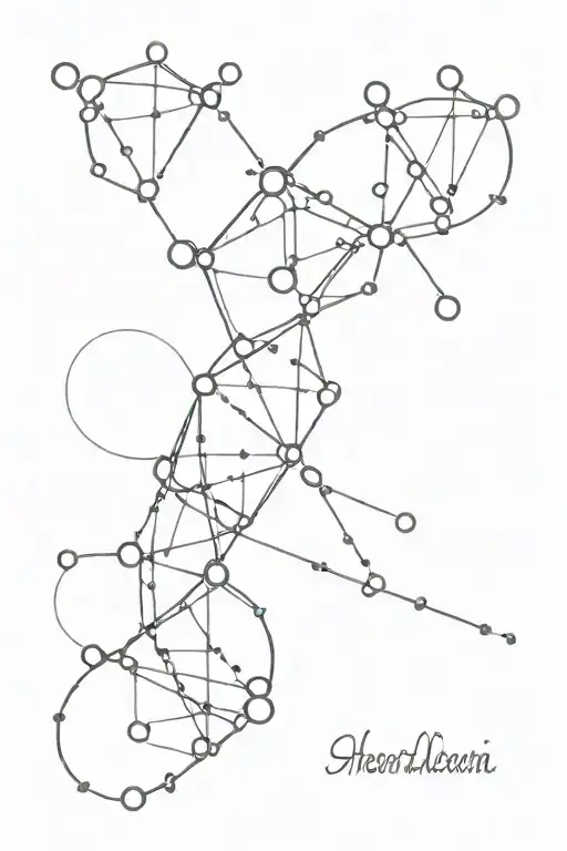 Dna And Molecular Formula Of Serotonin And The Letters Hja