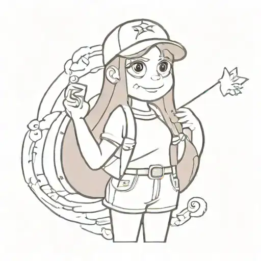 Gravity Falls Cartoon Mabel