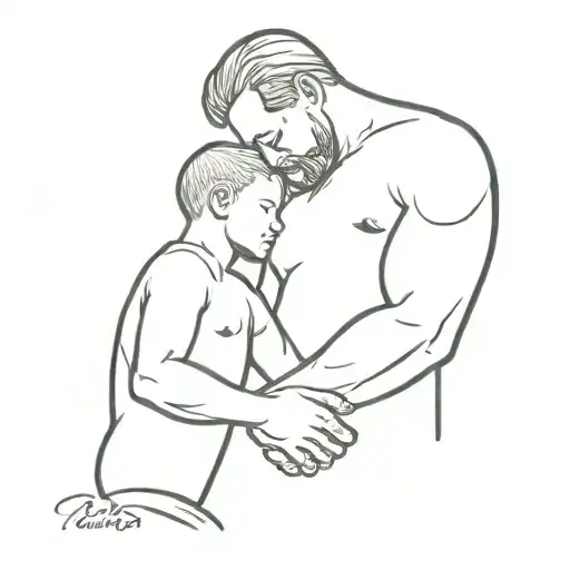 Tattoo That Represent The Bond Between A Father And Son