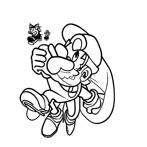 Super Mario With Sonic