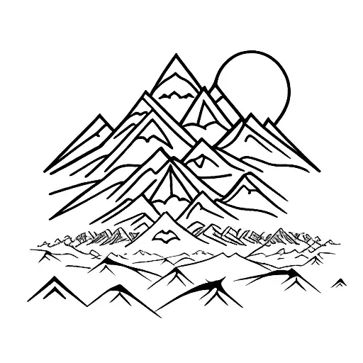 Dainty Mountain Range