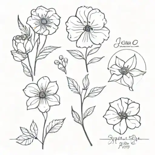 June October September February Birth Flowers