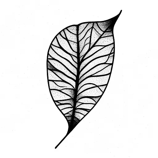 Veins With Leaf
