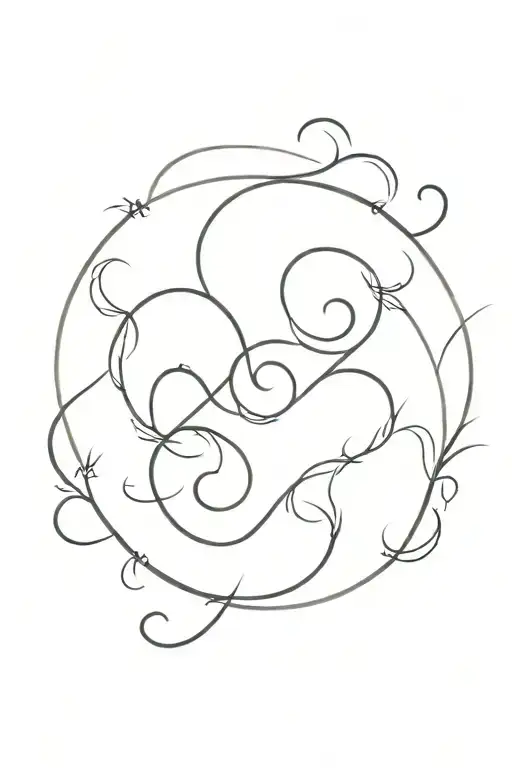 Gemini And Scorpio Signs Intertwined