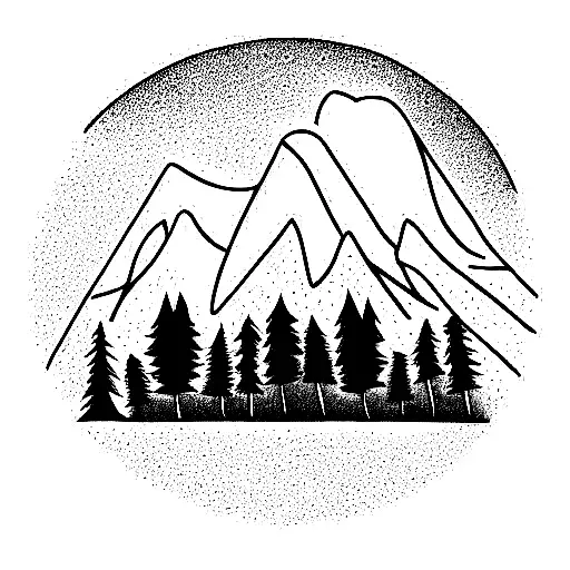 Crown Mountain Trees