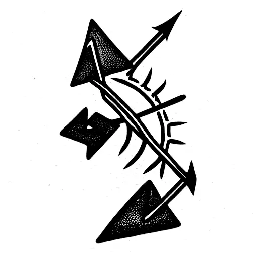 Cat Wearing Three Swords