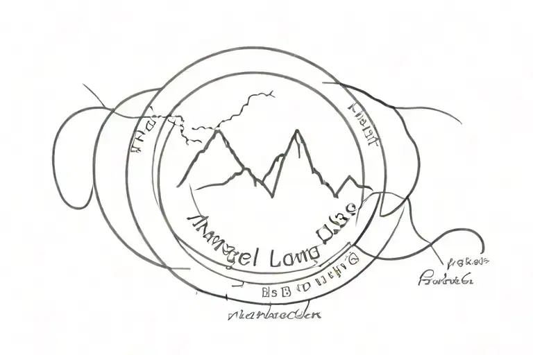 Angel's Landing Coordinates Written Underneath