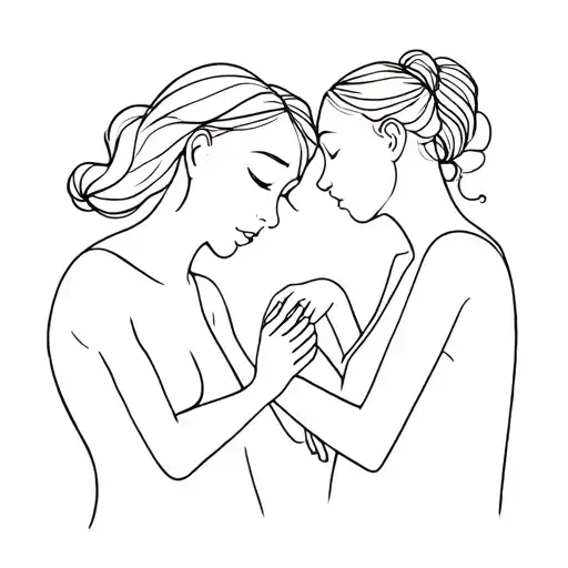 Mother And Son Playing