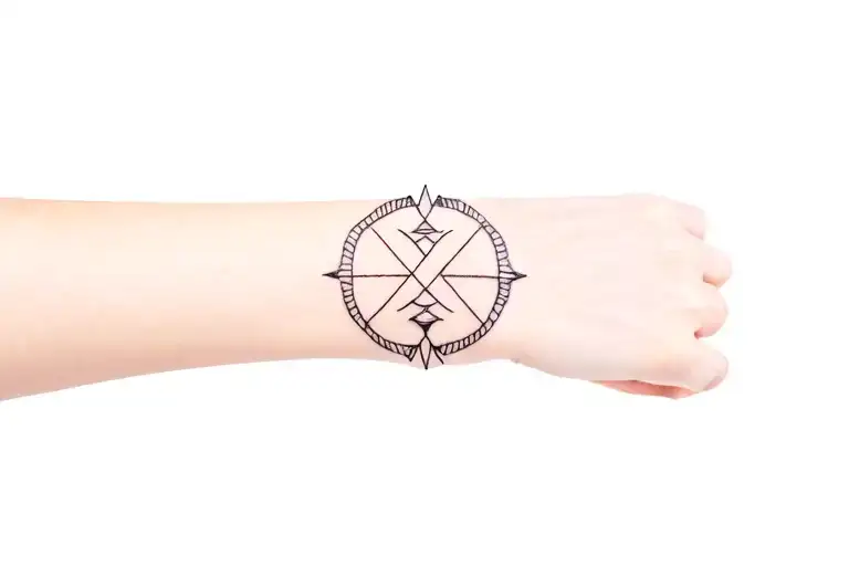 Symbol Around Wrist Band