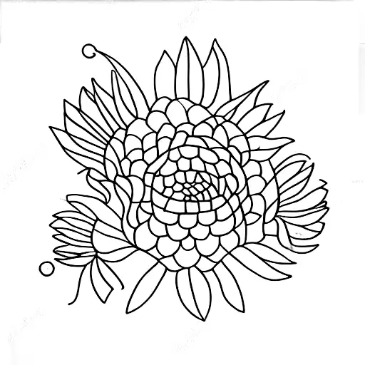 A Person On A Hammock With A Sunflower In Their Mouth