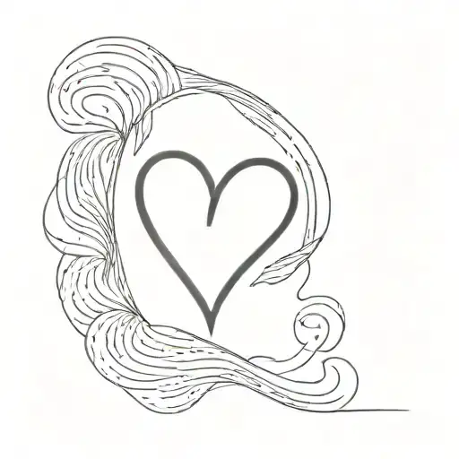 Heart With Fingerprint And Date 2006