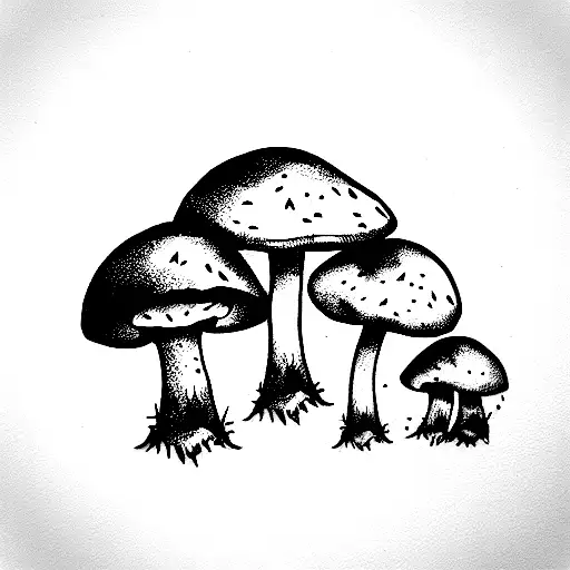 Mushroom And Forest