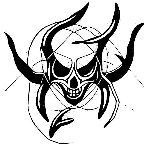 Demon In The Old Slavic Style