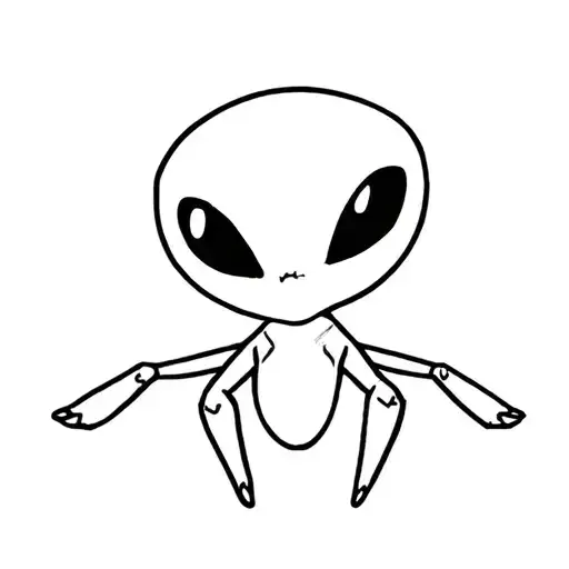 Small And Cute Alien