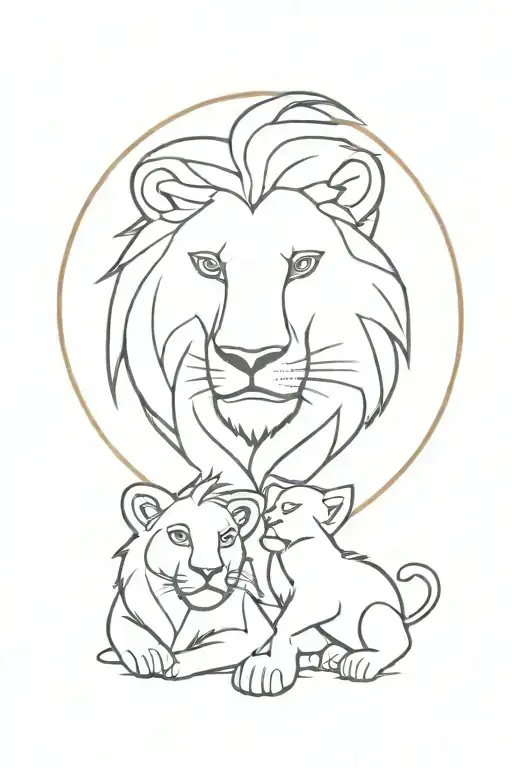 Father Son Lion King