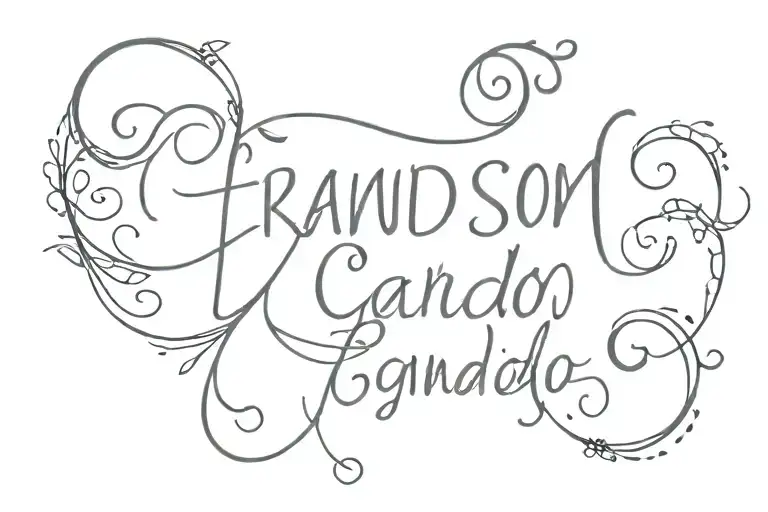 Grandson Name Written