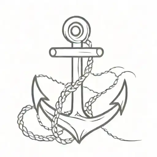Anchor Danish Flag