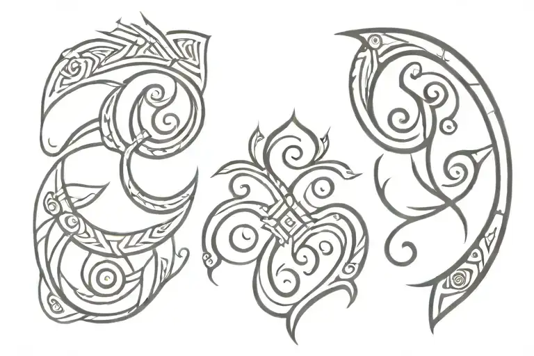 Blend Traditional Maori With Nordic