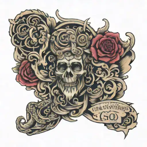 God Quote Arm Sleeve