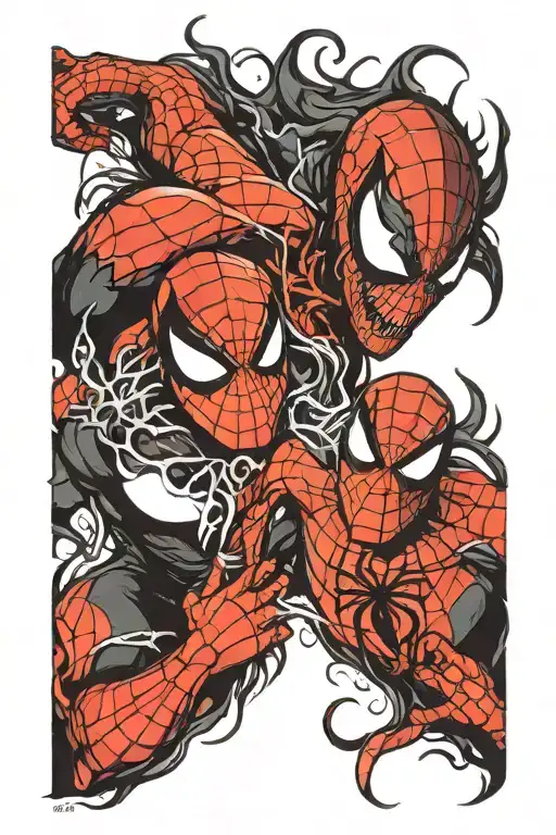 Venom And Spider-man