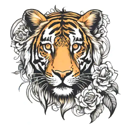 I Have A Lion And A Tiger Tattoo What Also I Coul Add