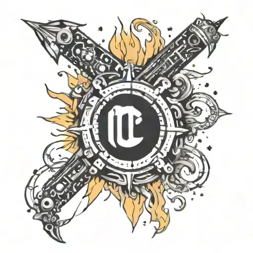 Luck With Fire In Morse Code