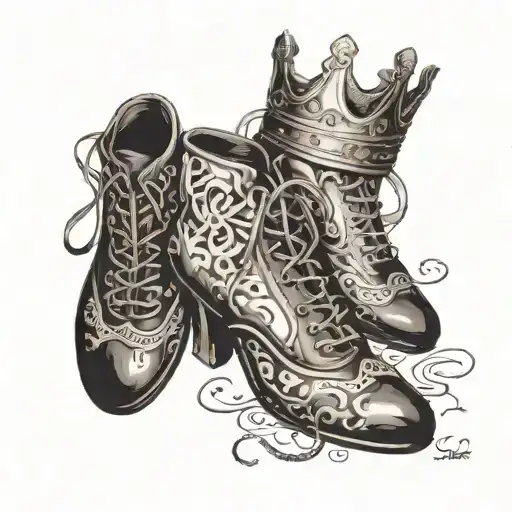 Every Dance Has A Story Writtenwith Shoes & Crown