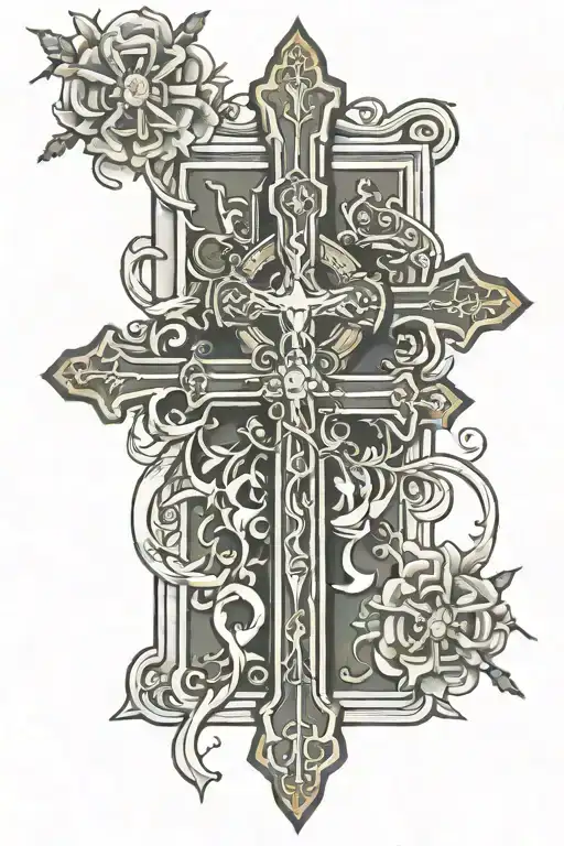 Three Christian Crosses