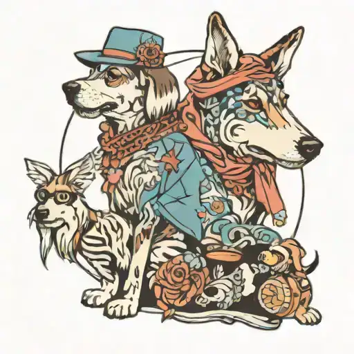 Traveller And Dog Lover