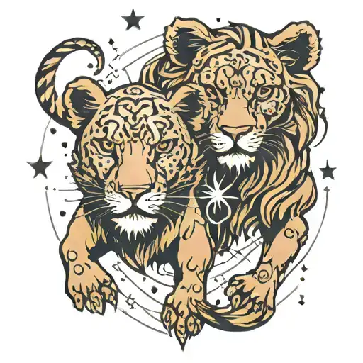 Leo And Cancer Constellation Zodiac Sign