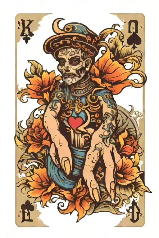 Hand And Playing Card