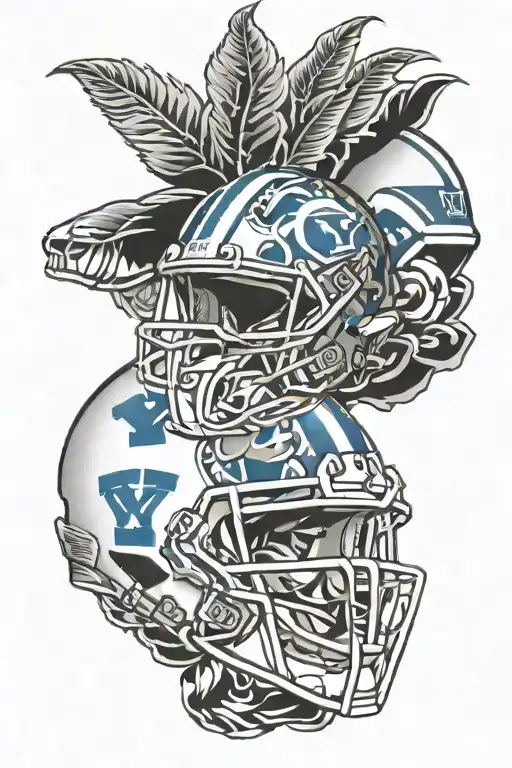 Byu Football Helmet