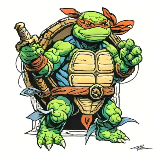 Leonardo The Ninja Turtle