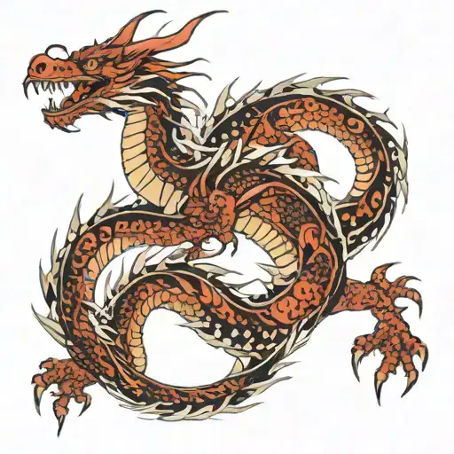 Dragon Written Masaichy