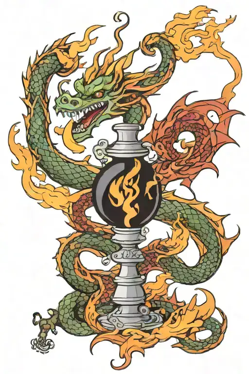 Dragon Bong Fire