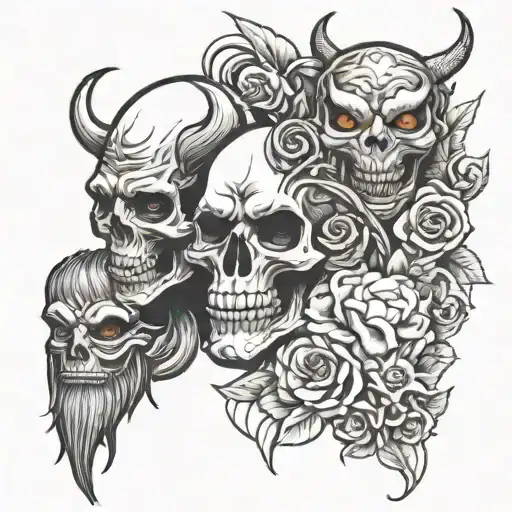Tattoo Idea On Good Vs Evil Speak No Evil