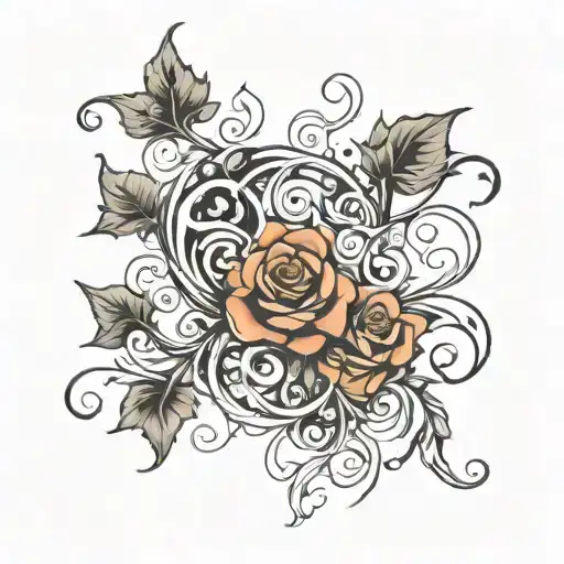 Wrapping Vine Growing Masculine