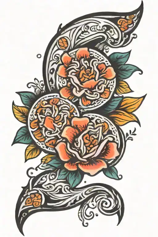 Small Chest Tatoo To Celebrate My Two Son Zodiac Signs Cancer And Pisces