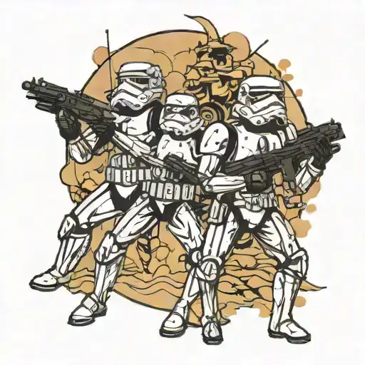British Ww2 Assault Aginst Star Wars Storm Troopers