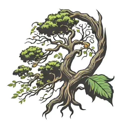 Tree With Let Them Representing