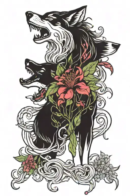 Medusa Wolf Flowers