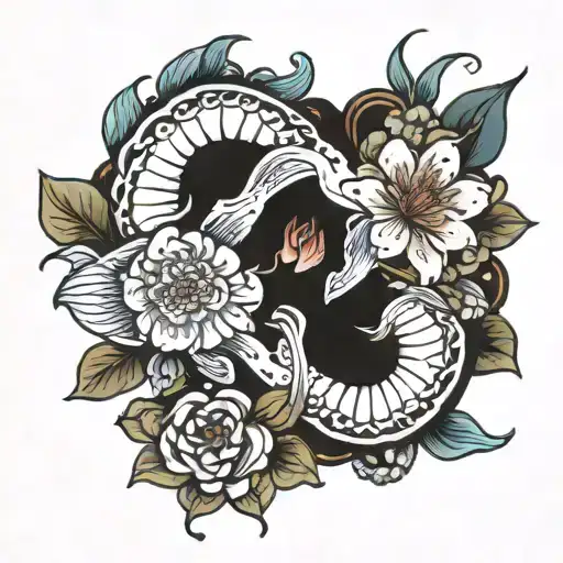 Pisces Flowers Women