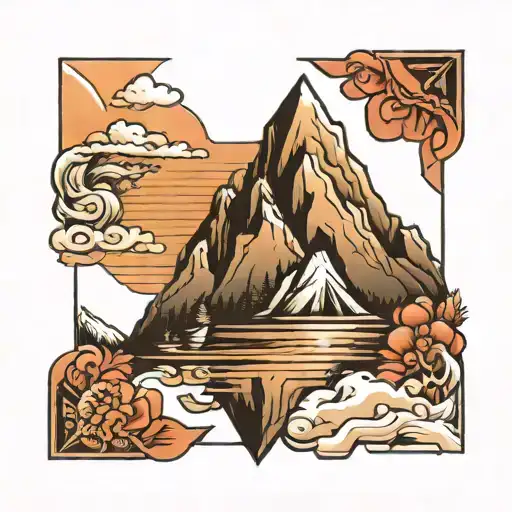 Square Based Mountain