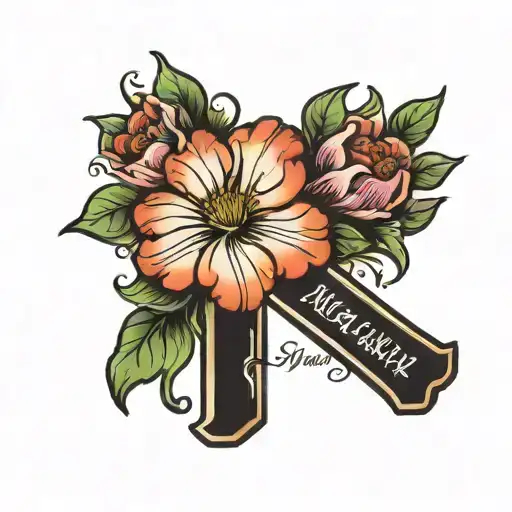 Bible Verse With Flower Blooming