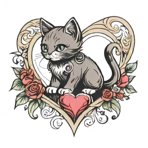 Cat Heart Kiddo