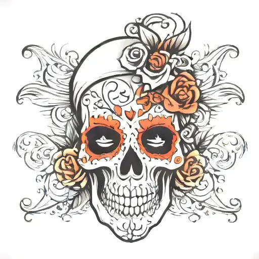 Skull Face Renee Loves Rob