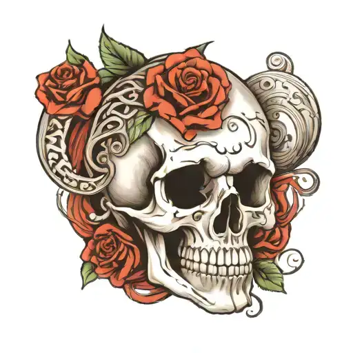 Greek Mythology Skull
