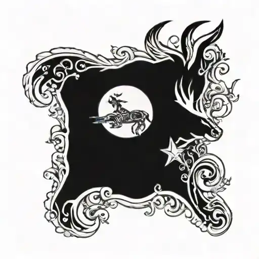 Moon And Stars White Tail Buck Race Car Book